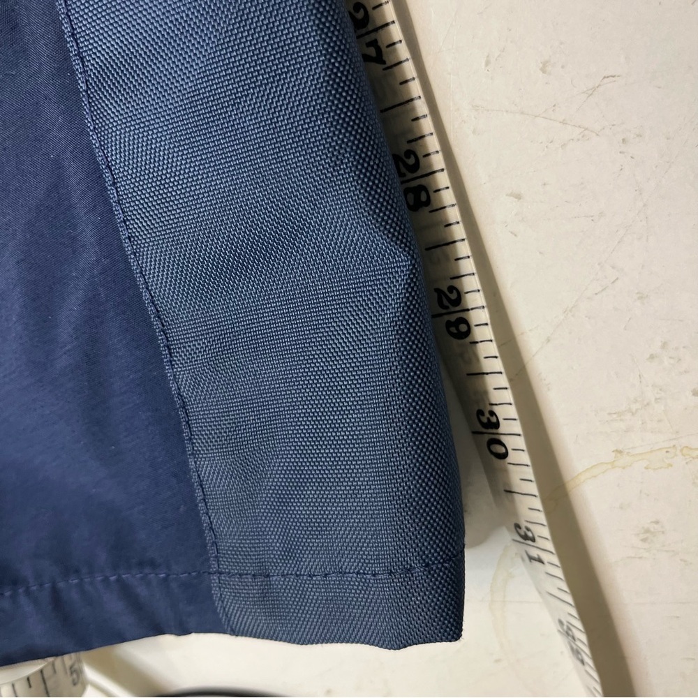 Vintage MEC Men's Navy Blue Nylon Waterproof Splash Pants, size M - Picture 12 of 12